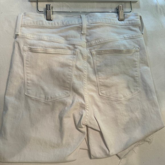J. Crew High Rise Jeans in white - Picture 5 of 8
